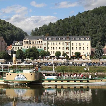 Elbhotel Bad Schandau Esterno foto