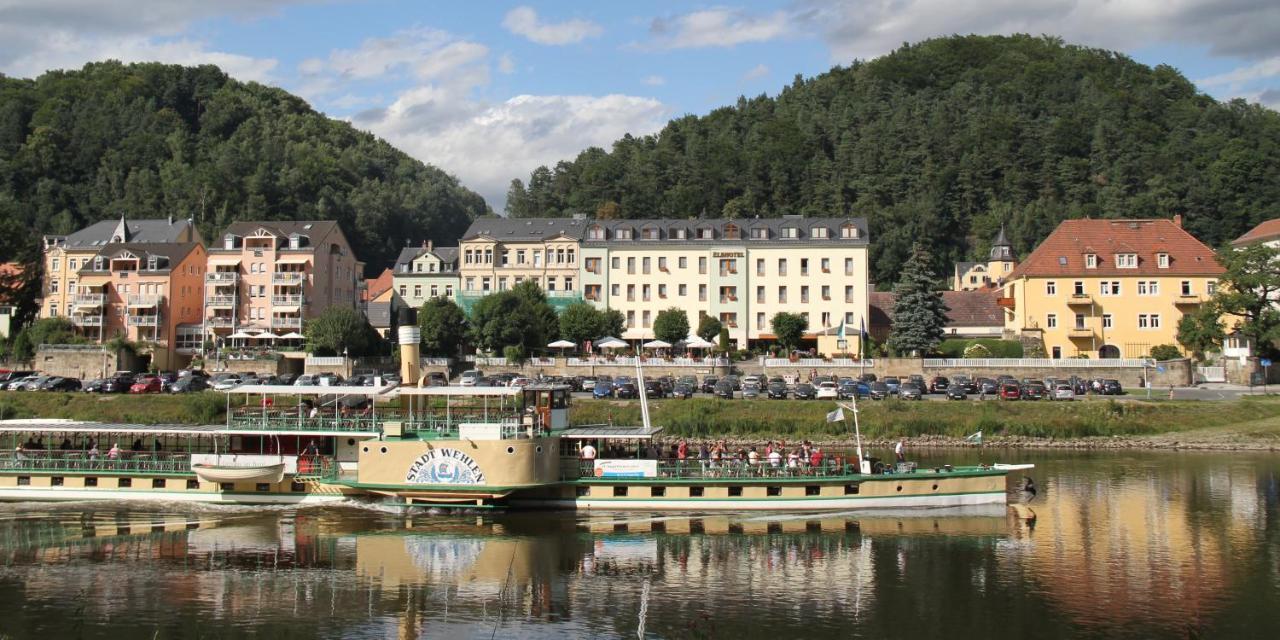 Elbhotel Bad Schandau Esterno foto